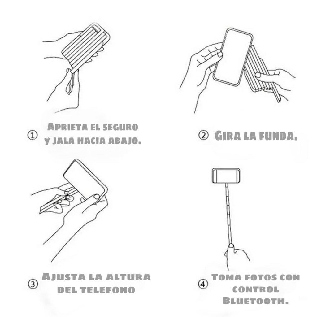 Funda Selfie Stick iPhone 6/6s